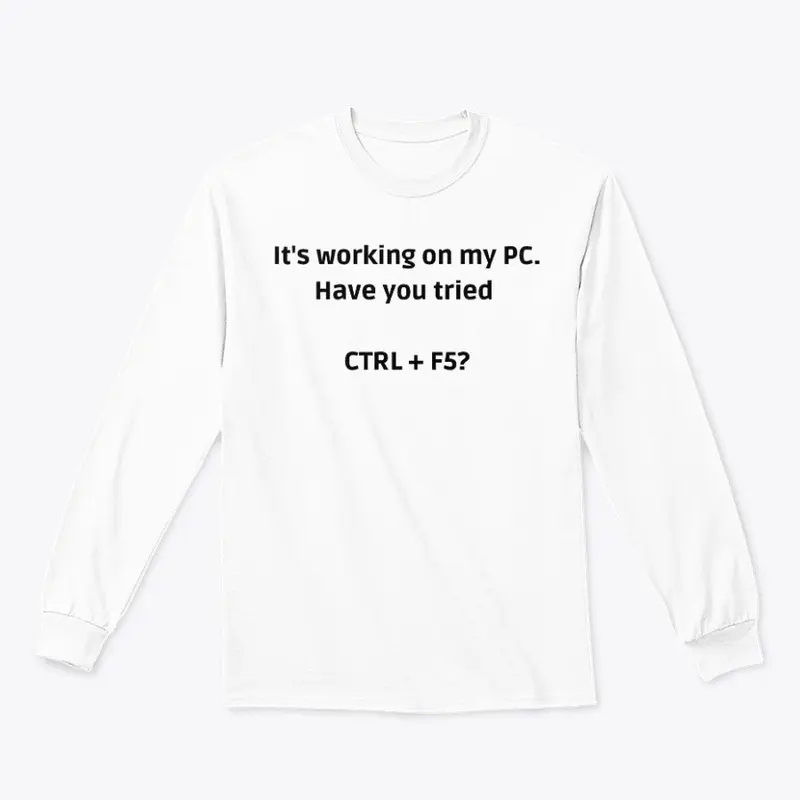 It's working on my PC. CTRL + F5